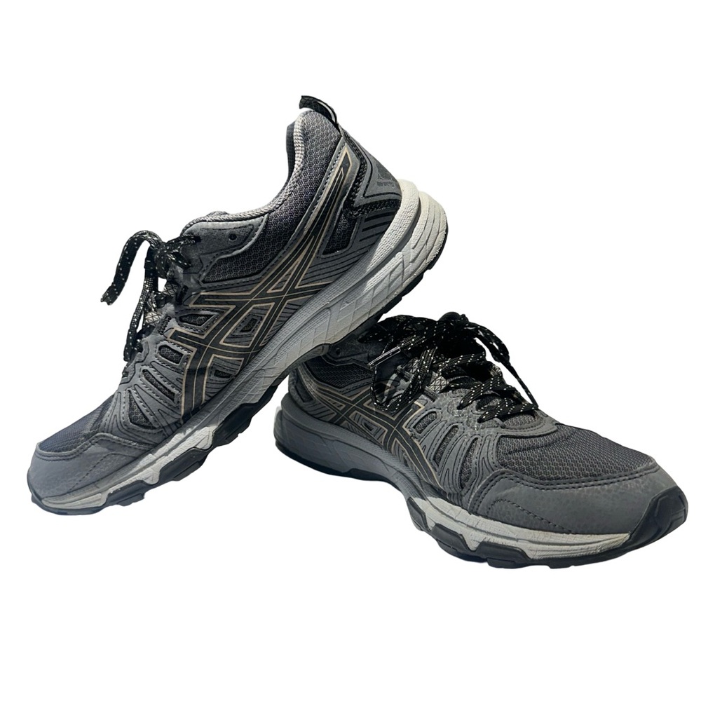 Asics Gel Venture 7 Womens 1012A476‎ Grey/Coral Running Shoes Size 9